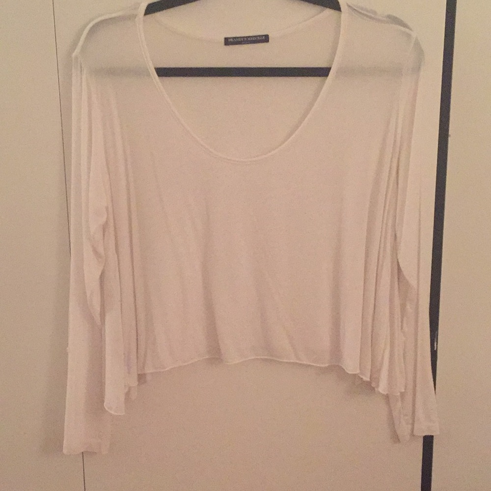 Brandy Melville White Long Sleeve